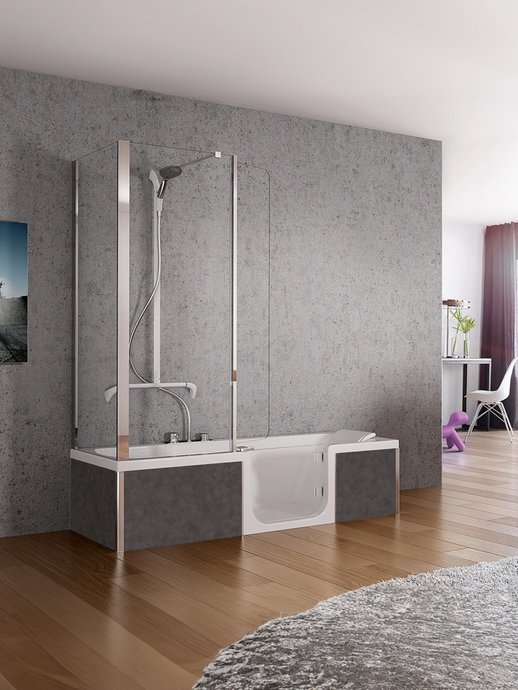 Bad-douche combinatie Duo