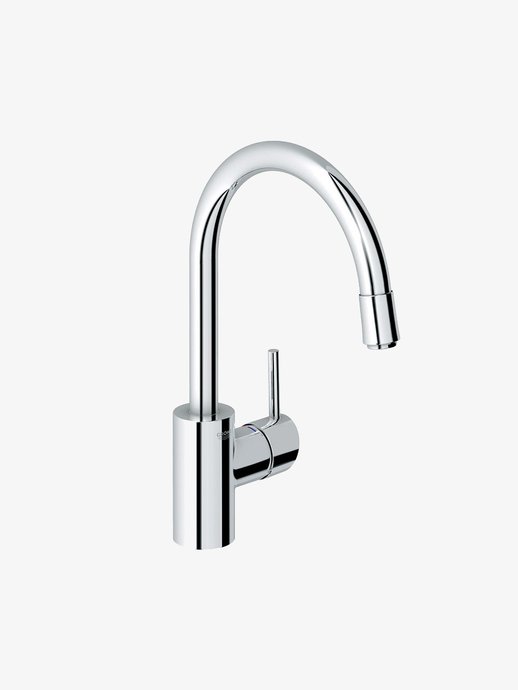Kitchen mixer tap Concetto with pull-out spray head