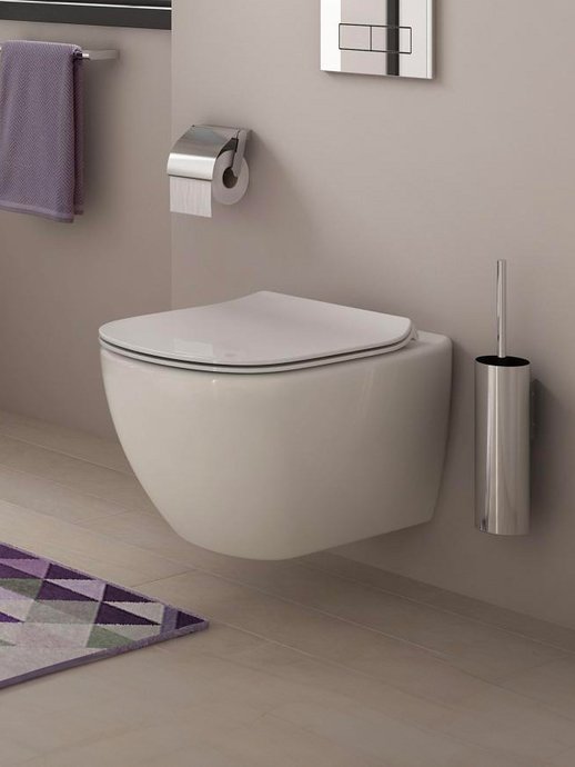 Wall-mounted toilet Tesi Aquablade
