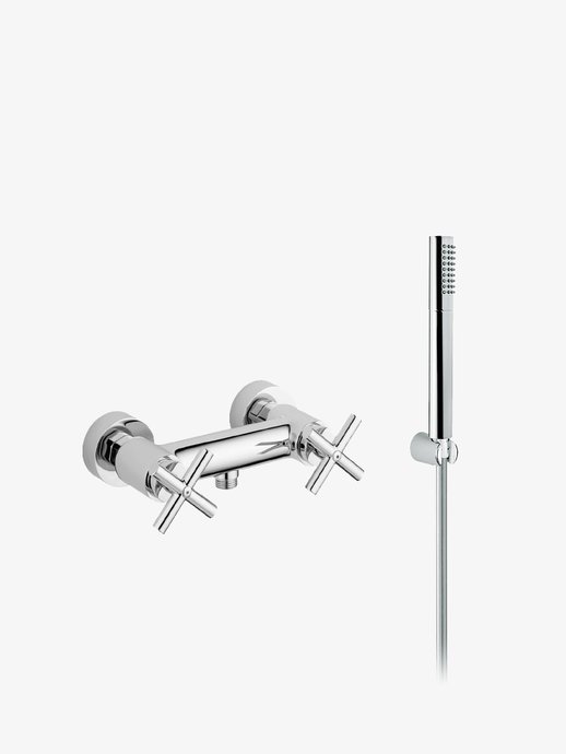 Mélangeur bain/douche Quattro avec set de douche