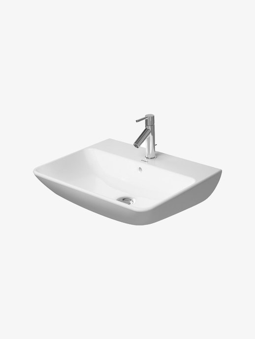 Wall-mounted washbasin ME by Starck matte white