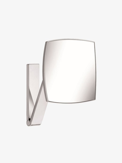 Square wall-mounted make-up mirror