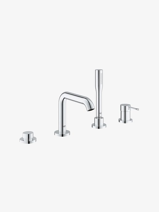 Kraan voor badrand viergats Essence