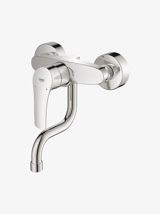 Kitchen mixer tap Eurosmart wall model