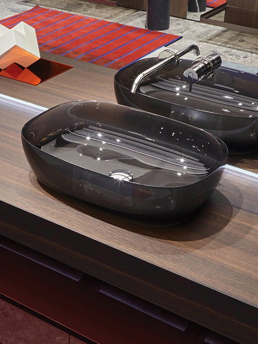 Countertop basin Senso Cristalmood