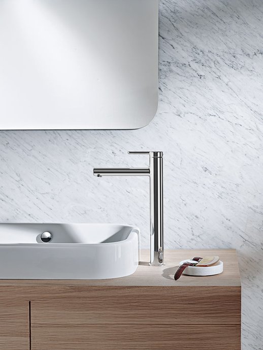 Mixer tap Designo Style raised