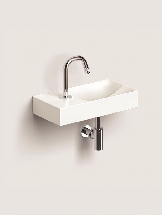 Handbasin Vale with tap deck