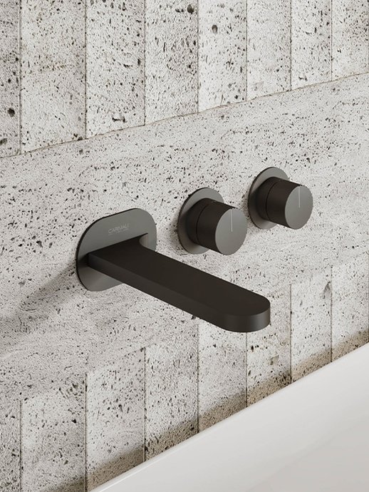 Wall-mounted mixer tap Q-time