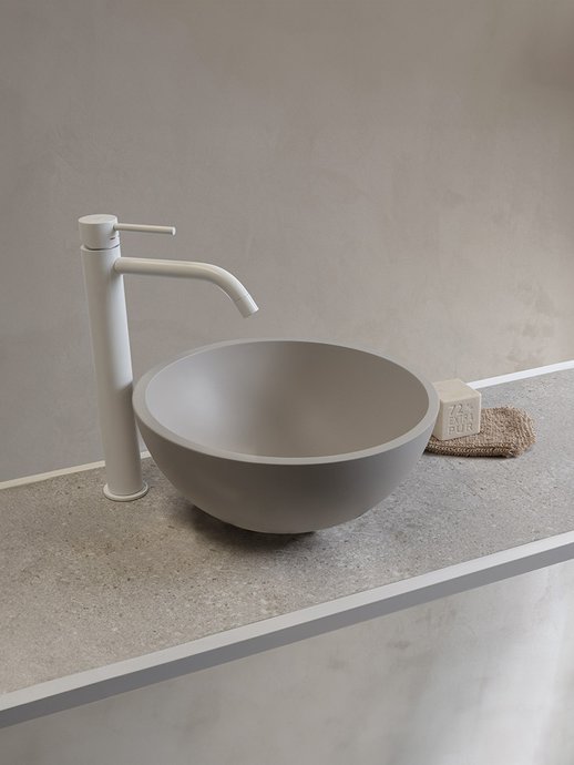 Countertop basin Bowl Concrete Sand