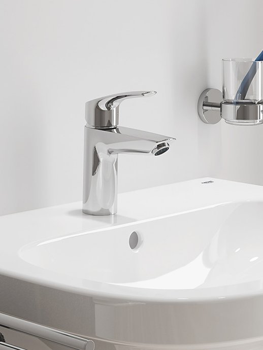 Mitigeur lavabo Eurosmart S-Size Silkmove ES