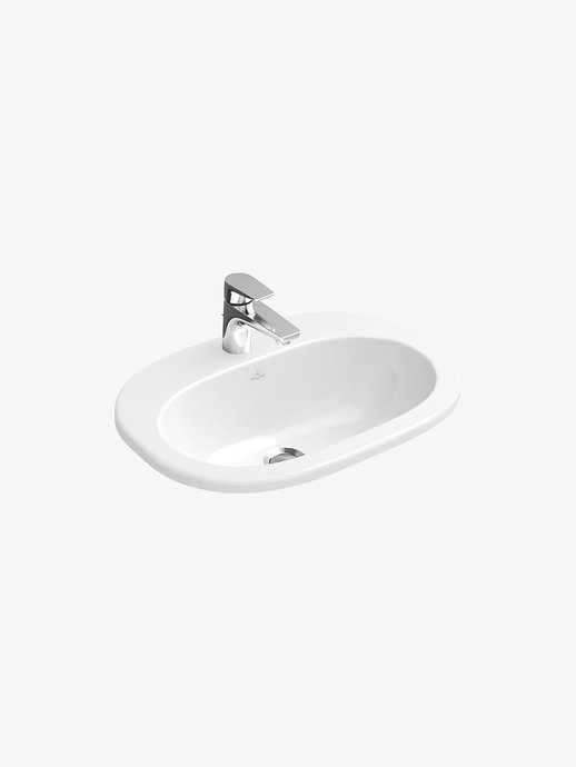 Built-in washbasin O.novo oval
