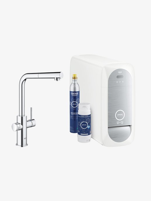 Mitigeur de cuisine Grohe Blue Home Bec L
