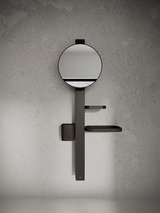 Beauty bar make up mirror Alu+