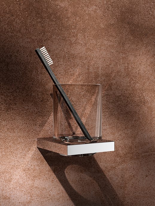 Série d'accessoires Edition 90 Square : Porte-verre