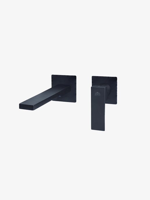 Wall-mounted mixer tap Black Touch Elle