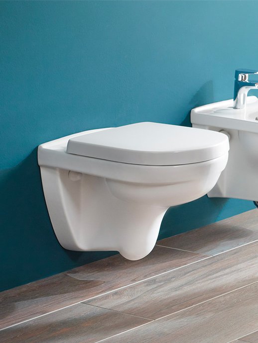 Wall-mounted toilet O.novo DirectFlush