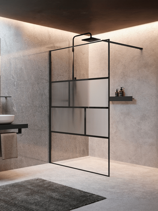 Douchewand Novellini H Art