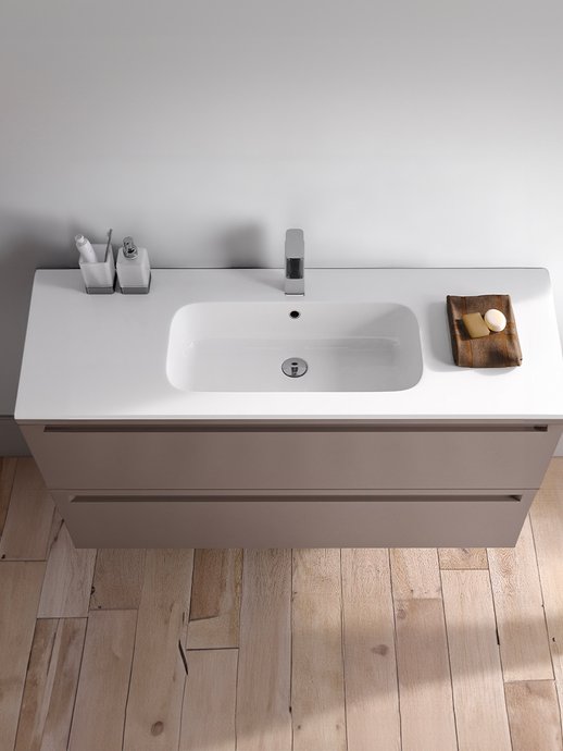 Ceramic vanity unit Leo