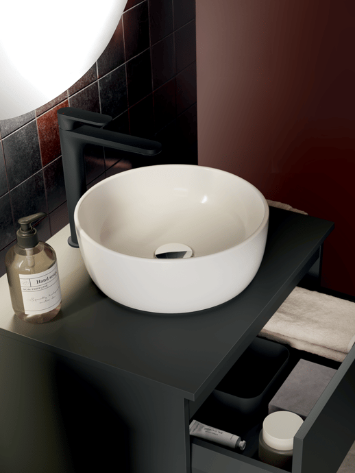 Counter top basin Caluna round