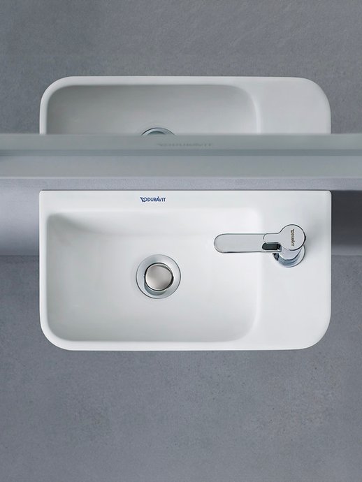 Lave-mains ME by Starck avec trou à droite