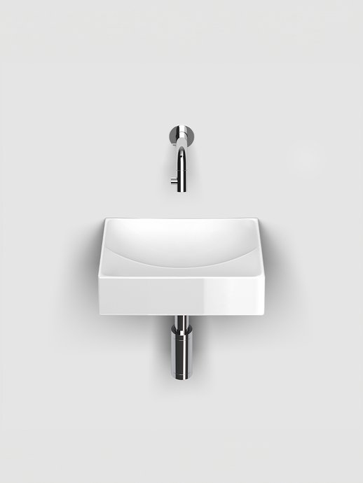 Lave-mains Vale sans plage pour robinetterie