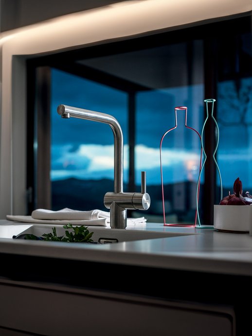 Mitigeur de cuisine Atlas Neo avec douchette extractible