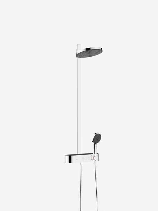 Colonne de douche Pulsify S 260 avec ShowerTablet 400 - 2 jets