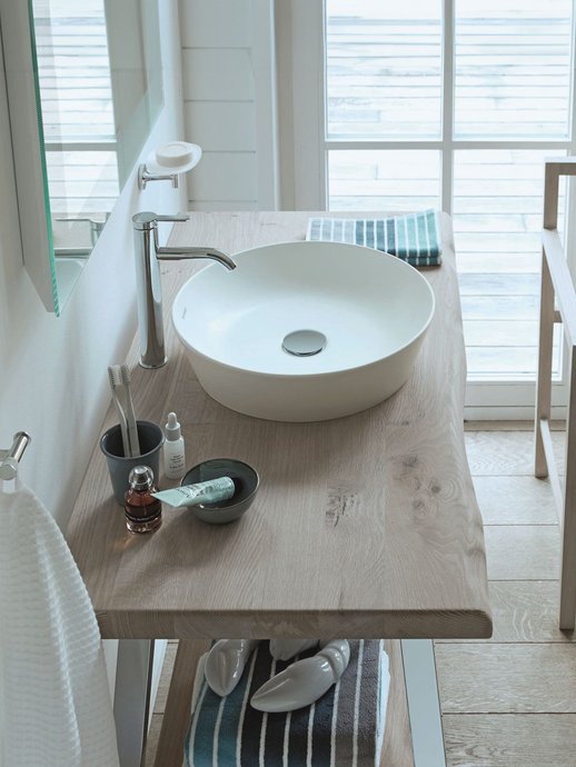 Countertop basin Cape Cod round