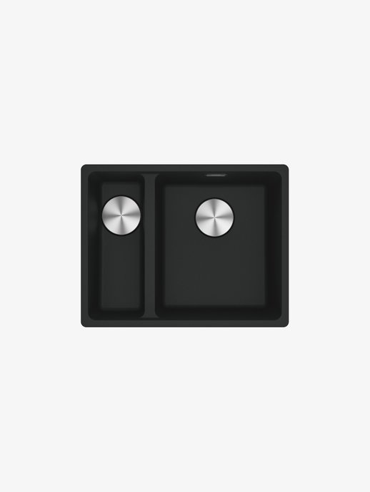 Sink Maris 1 + 1/2 matte black