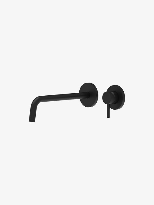 Wall-mounted mixer tap Black Touch Light