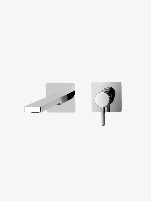 Wall-mounted mixer tap Rock
