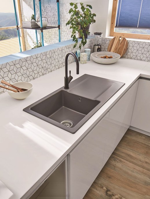 Top-mount sink Siluet 60