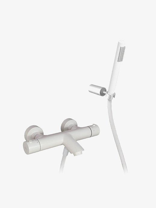 Mitigeur bain/douche thermostatique Nordica avec set de douche