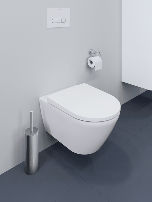 WC suspendu D-neo Rimless Durafix