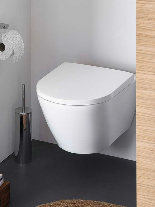 WC suspendu D-neo Rimless Durafix