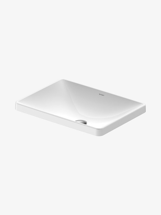 Built-in washbasin D-Neo without overflow or tap deck