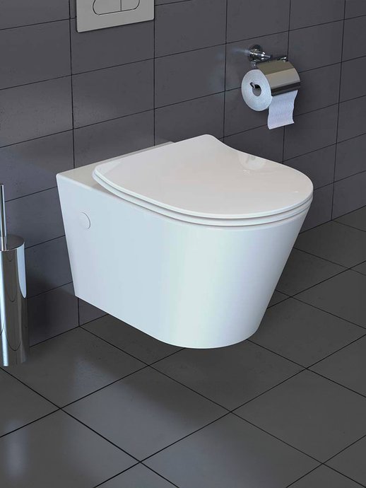 WC wandmodel Avance Rimless