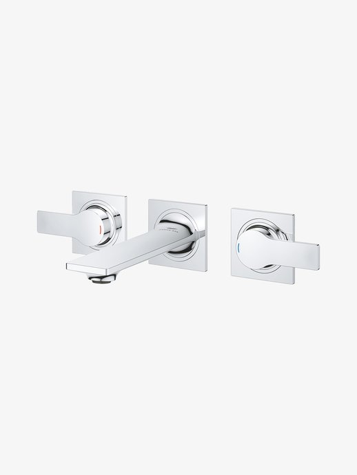 Three-hole mixer tap Allure wall-mounted S-Size