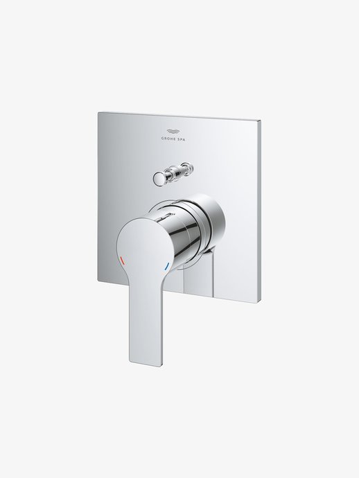 Single lever mixer with 2-way diverter Allure