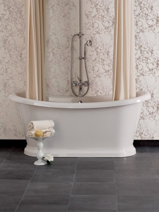 Free-standing bathtub Bateau