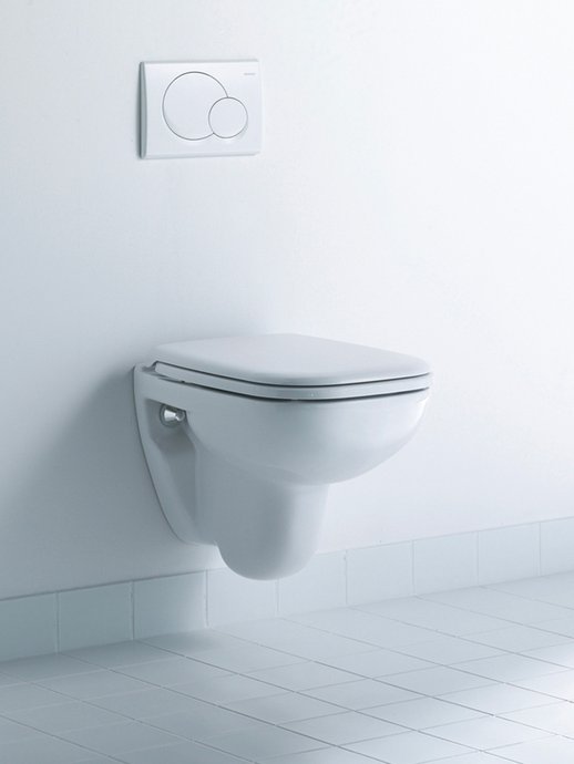 Wall-mounted toilet D-code compact