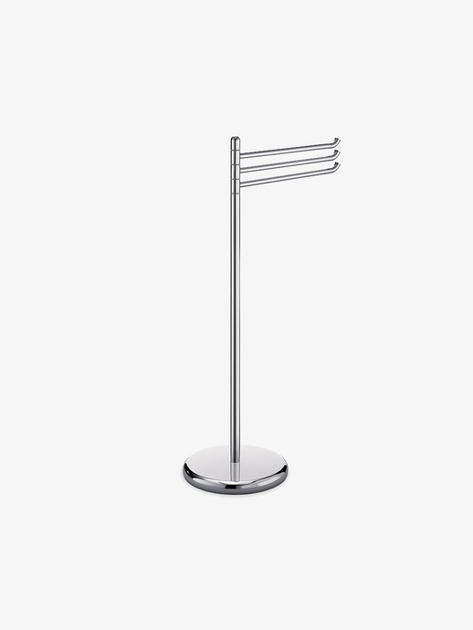 Free-standing accessoriy: double towel holder Free to stay