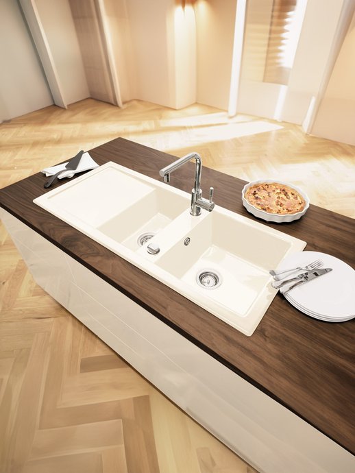 Top-mount sink Subway