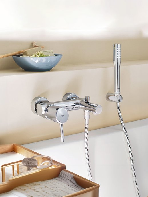 Bath shower mixer Concetto