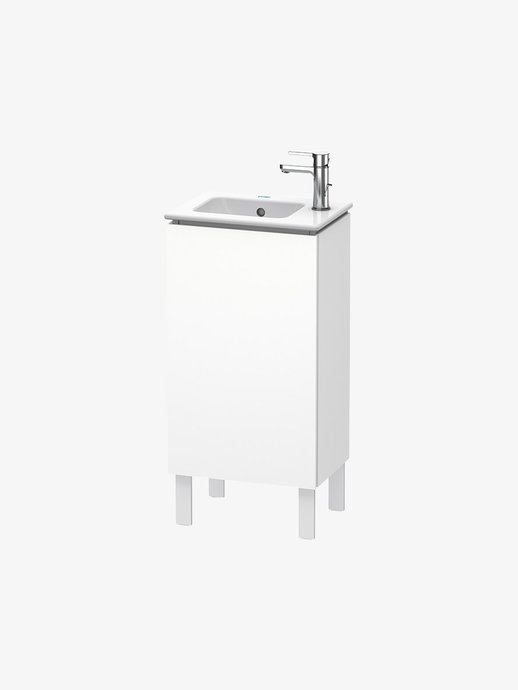 Handbasin cabinet L-Cube on legs