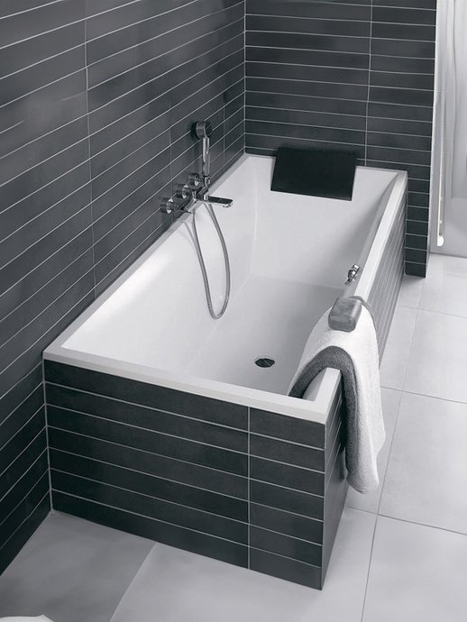 Inset bathtub Squaro Slim Line