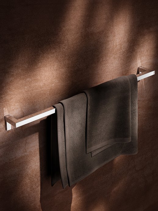 Range of accessories Edition 90 Square: Towel rail
