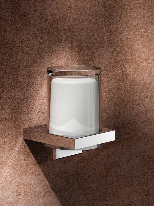 Range of accessories Edition 90 Square: Soap dispenser
