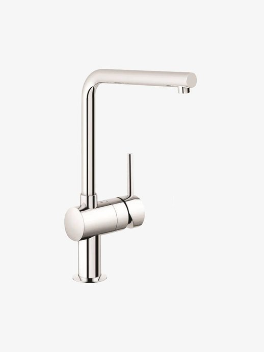 Kitchen mixer tap Minta with L-shaped swivel spout