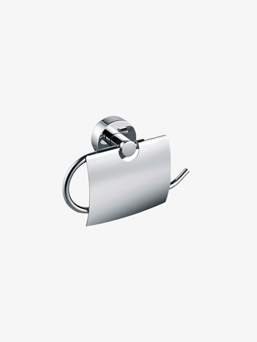 Range of accessories Essentiel: Toilet roll holder with flap